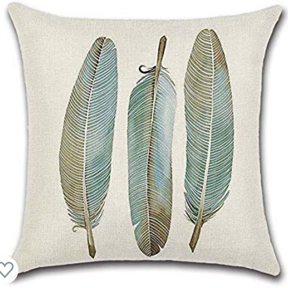 Set of 6 Cushion Covers - feathers - Bohemian chic - Picture 3 of 8